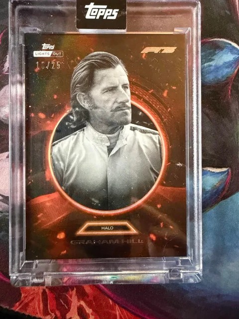 Topps F1 Lights Out 75th Anniversary 2025 Graham Hill 16/25 Halo Design