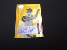 2003 Leaf Certified Materials Mirror Gold Autograph #70 Roy Oswalt Ser. #12/25