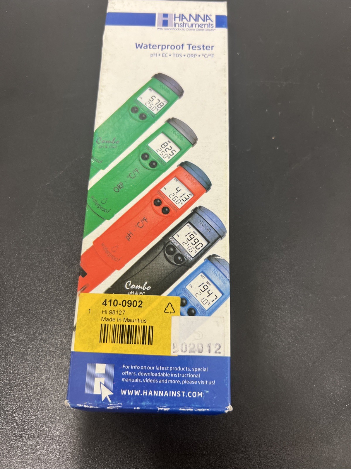 Probador pH E Temperatura Hanna Instruments HI98127 pHep 5pH