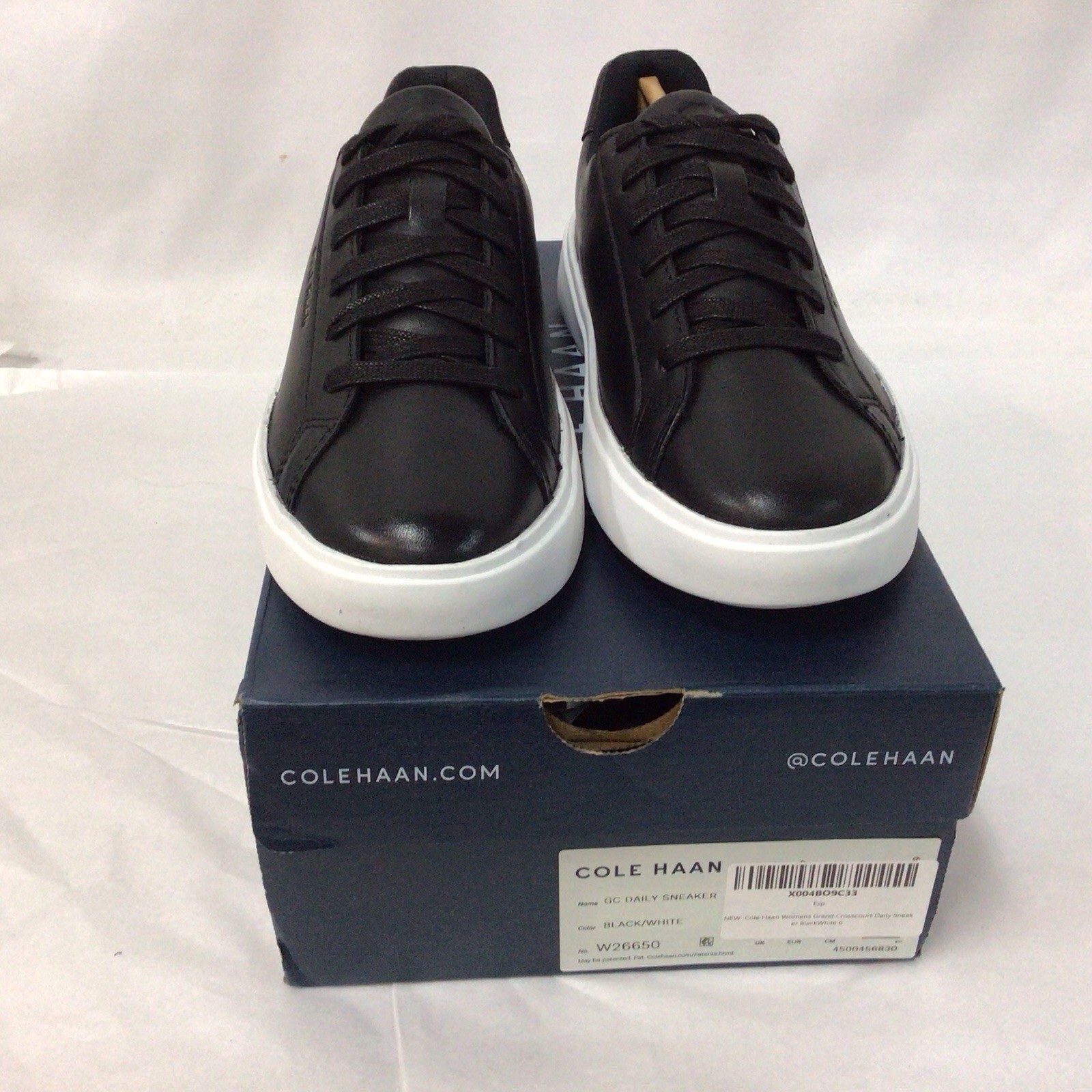 SAOLA Sneaker Cole Haan donna Grand Crosscourt daily nere alla moda taglia 6 suola bianca