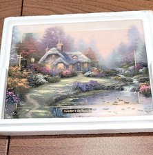VTG Thomas Kinkade A New Day Dawning Collectors Plate  (2000) COA #7894B