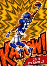 2026 Odell Beckham Jr Vertical Gold KAPOW Ori...