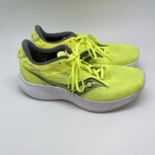 Saucony Sneakers Womens 10 Kinvara 14 S10823-06 Yellow Running Athletic Shoes