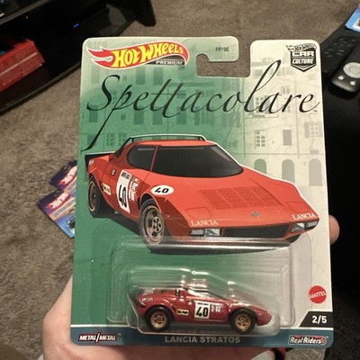 Hot Wheels Premium Lancia Stratos Spettacolare Car Culture Real Riders