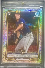 Jacob Misiorowski RARE ROOKIE RC MOJO REFRACT...