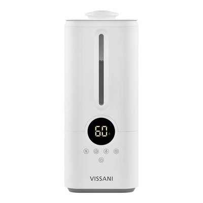 Vissani 1.5 Gal Ultrasonic Humidifier Cool Mist 360 Dual Nozzle for Medium Room