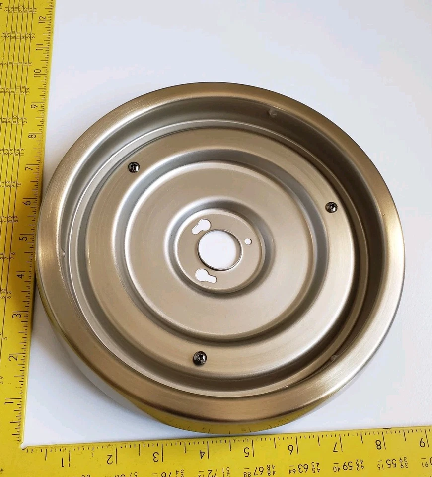 Ventilador de techo Minka-Aire 54" (solo placa de kit de luz) F623L-BBR/SBR Foto 2 de 4