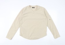 Womens UK L Regular TOG 24 Beige Pullover Sweatshirt
