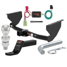 Curt Class 3 Hitch Tow Package W 1-78 Ball For 99-04 Jeep Grand Cherokee