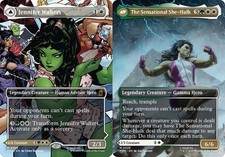 Jennifer Walters [Borderless Foil] #328 Prices | Magic Marvel