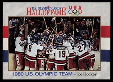 1991 Impel U.S. Olympic Hall of Fame #69 1980 U.S. Olympic Team USA  Hockey