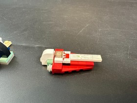 LEGO 4487 Star Wars Mini JEDI STARFIGHTER & SLAVE I Complete Set w/ Instructions