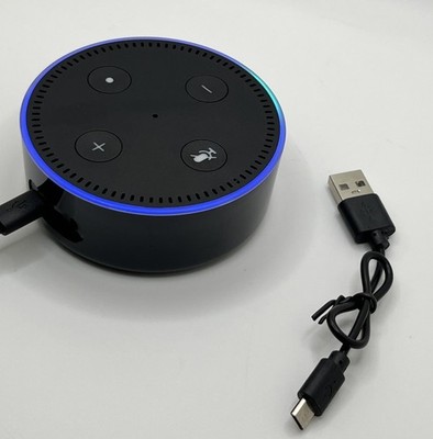 Amazon Echo Dot 2nd Generation Smart Speaker - Black (RS03QR)