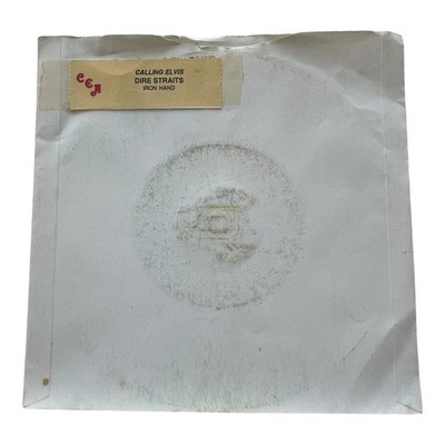 Dire Straits - Calling Elvis / Iron Hand - 7'' Single - 1991 Vertigo