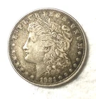 1921 D** U.S. Morgan Dollar** Denver Mint 90% Silver - Good Details - See Scans