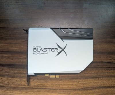 Creative Sound BlasterX AE-5 Pro-Gaming PCIe x1 5.1 Sound Card, White
