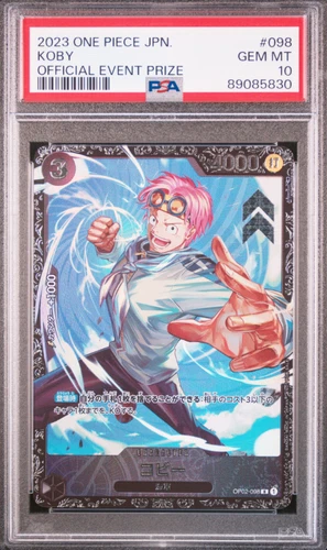 PSA 10 Koby OP02-098 Flagship Battle Tourney Promo 2023 ONE PIECE Card Japanese