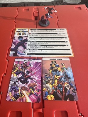 Marvel Crisis Protocol Nightcrawler Painted with Character & Tactic Cards