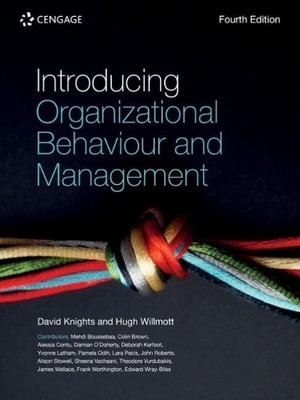 Hugh Willmott D Introducing Organizational Behaviour an (Paperback) (UK IMPORT)