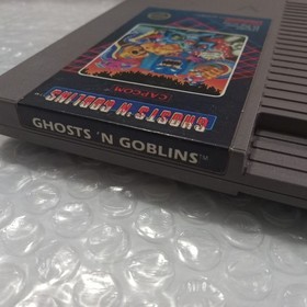 Ghosts And Goblins Nintendo Nes Game Cartridge (5 Screw)