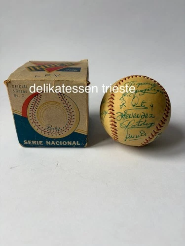 BASEBALL Cuba ball vintage players autographs players autographs VINTAGE