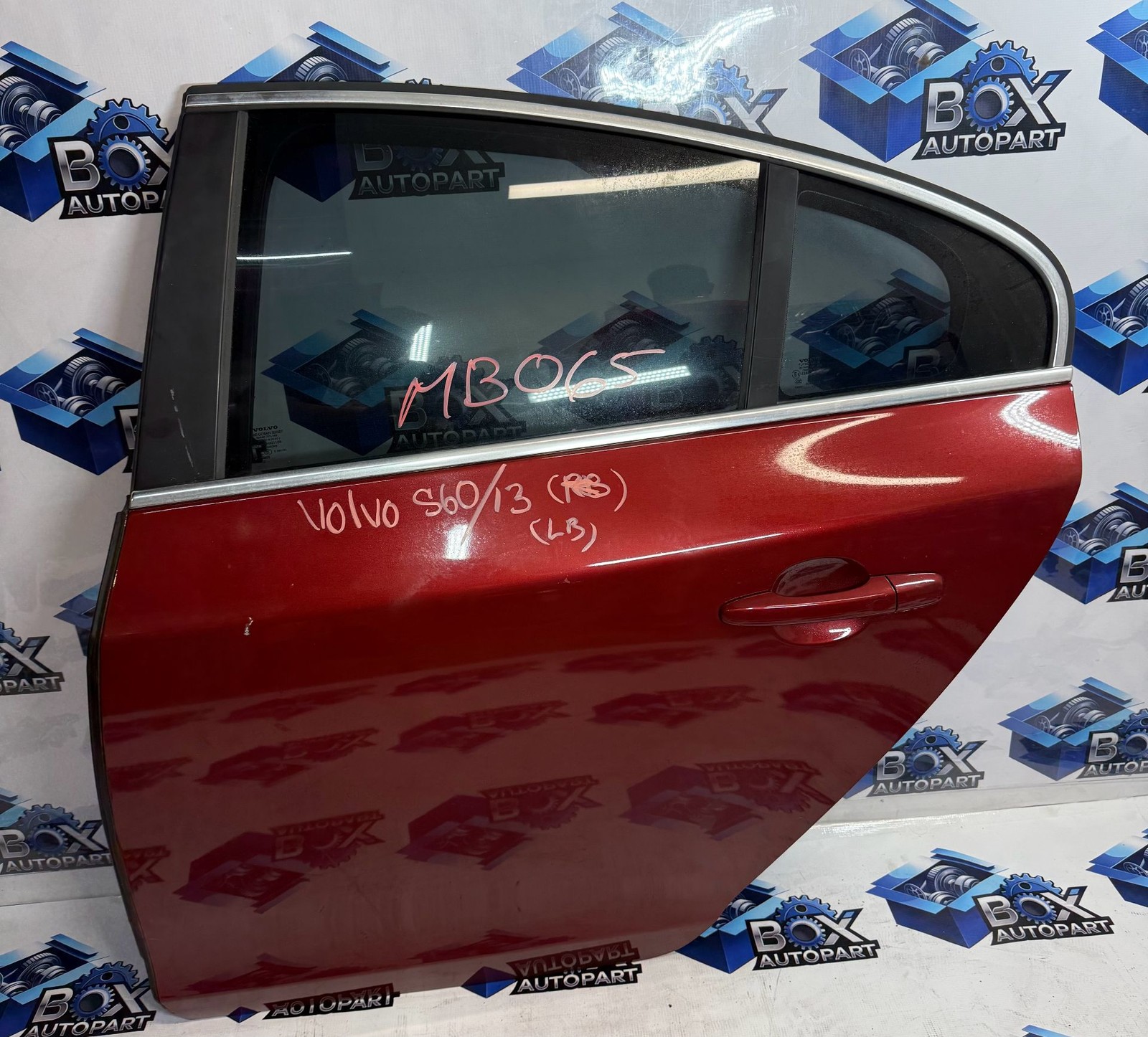 2014-2018 VOLVO S60 Rear Door Left Driver Side RED OEM