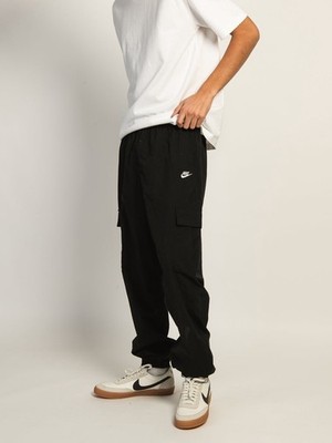 Nike Club Woven Cargo Pants Black HJ1990-010/Beige HJ1990-297 Men's Sz S-XXL New