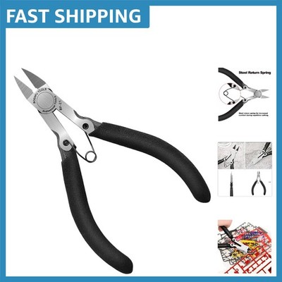 Durable 5-Inch Wire Snips - Chrome Vanadium Steel Flush Cutters for Electronics