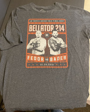 Maillot officiel Fedor vs Bader Event Bellator Fighting Championships taille 3X