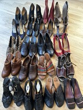 Lot 20 Pr Women’s Dress Shoes Nine West Talbots BOC Clark Born Reseller Bundle