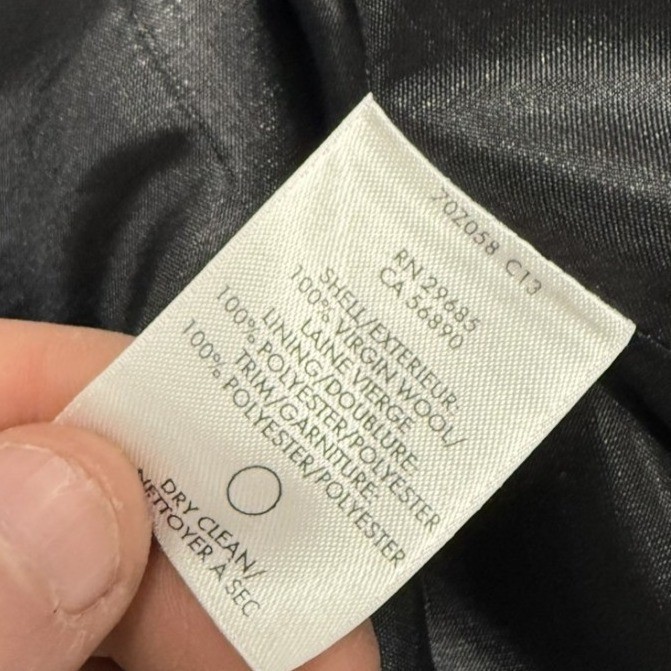 Pendleton Wool Jacket Womens Large Black Grey Geo… - image 5