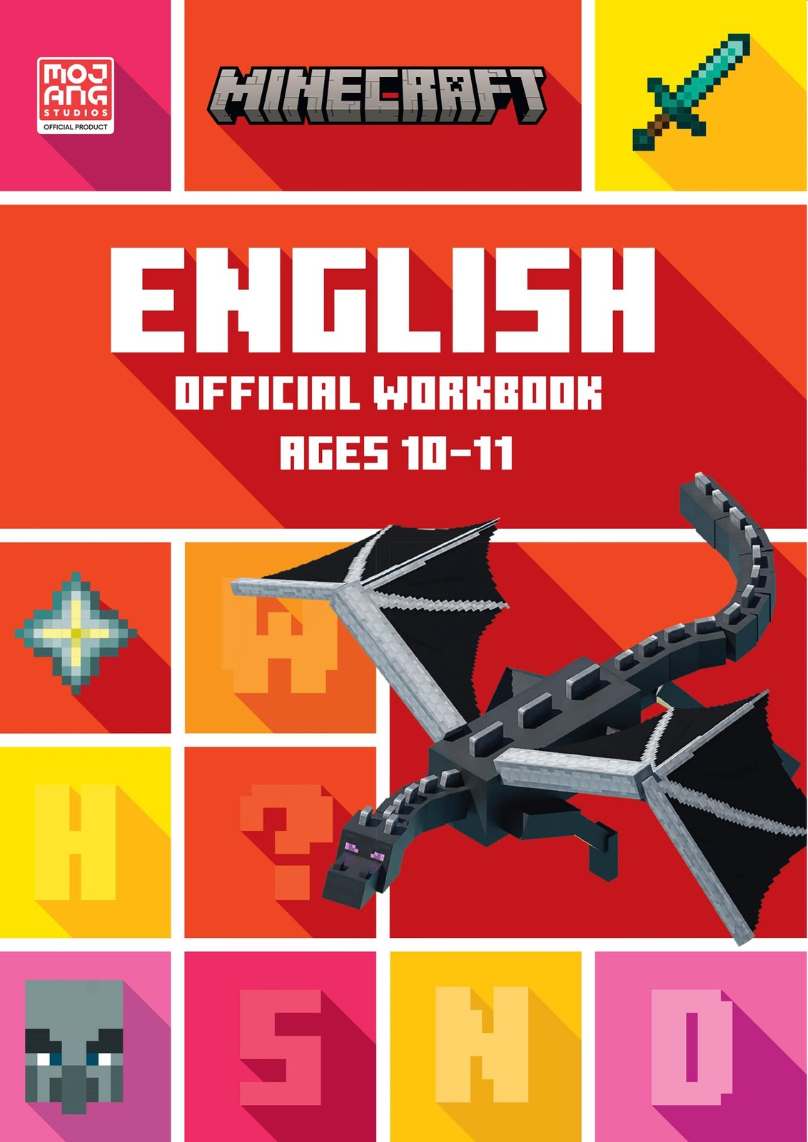 Minecraft English Ages 10-11 Official Workbook by Collins KS2 (Paperback Book) - Image 2