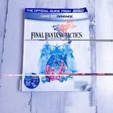 Final Fantasy Tactics Game Boy Advance Strategy Players Guide GBA Nintendo Power
