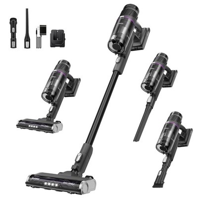 Eureka ReactiSense 350W Anti-Tangle Cordless Stick Vacuum, NEC440BK