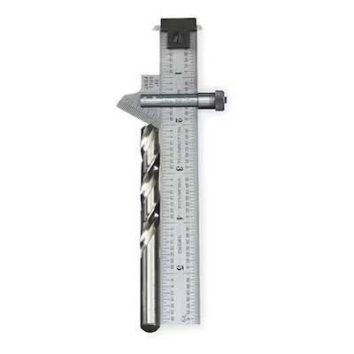 Starrett 22C Drill Point Gage, 59 Degree, 32Nds Grad