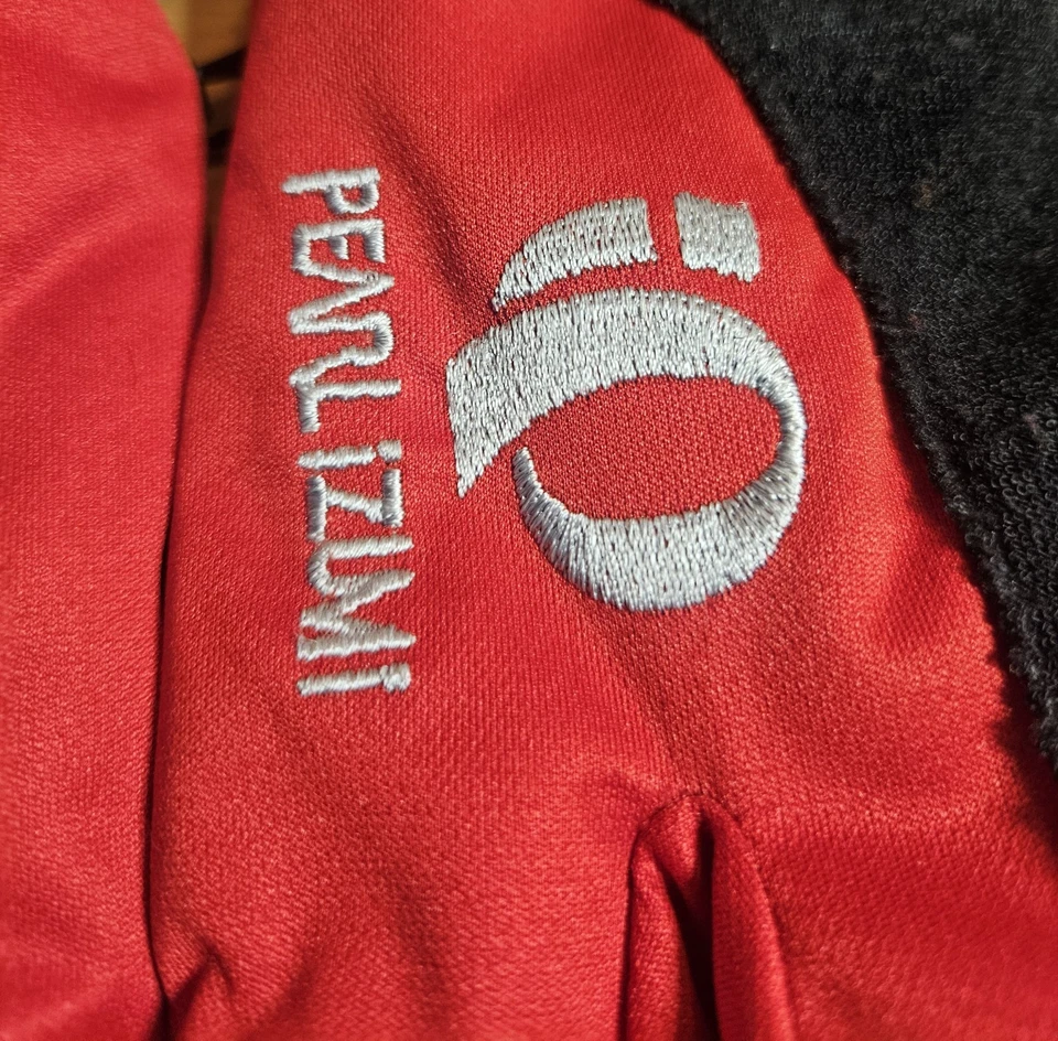 Pearl Izumi Primaloft омар коготь кожи красный Велосипедные варежки перчатки размер M - Изображение 2 из 4