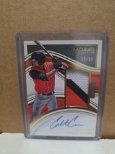 2023 Immaculate Baseball Colton Cowser Prospect Patch Auto #'d 20/99