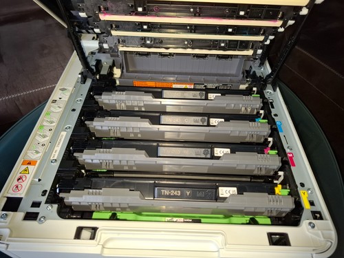 Brother HL-L3210CW Farblaserdrucker, LAN + Wlan + inkl. Toner B,C,M,Y NEUWERTIG - Bild 3 von 4