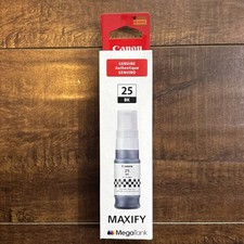 Canon GI 25 Black Ink Bottle Compatible with MAXIFY GX2020 GX1020 67ml