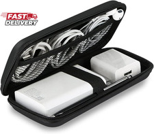 Imangoo Travel Essentials Electronics Organizer Charger Case Portable Dual Zippe