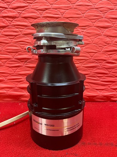 Used Whirlpool Garbage Disposal Cont. Feed Model #WG1202XH1 ½ HP Good Condition