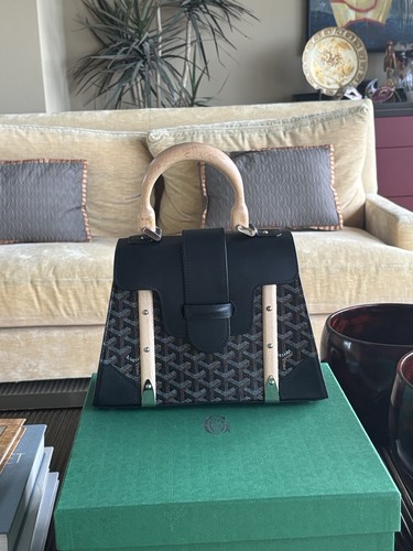 Goyard Saigon Structure PM Black