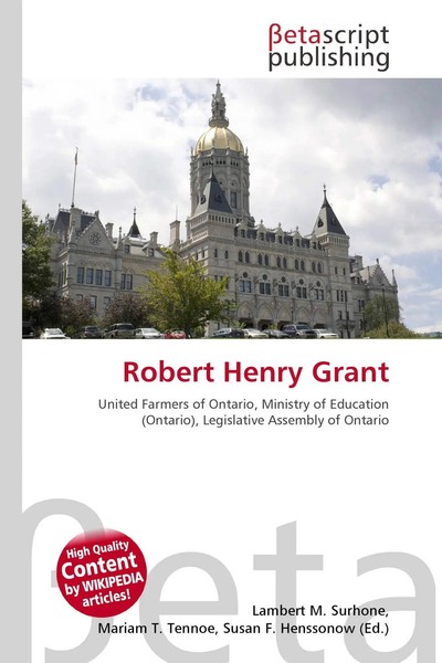 Lambert M. Surhone (U. A.) | Robert Henry Grant | Taschenbuch | Englisch (2026)-image