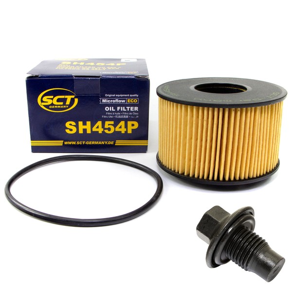 ÖLfilter SH 454 P ÖLablassschraube FüR Ford Transit Kasten Mondeo III 2.0 2.4 Di-image