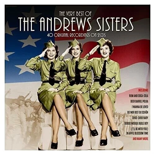 CD de música rock Andrews Sisters