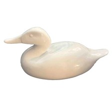 Duck Mallard Bird Figurine Chicken Ceramic De...