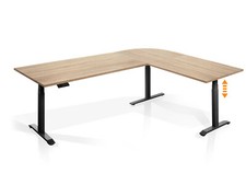 elektrisch höhenverstellbarer Schreibtisch Eckschreibtisch Ecktisch OFFICE ONE