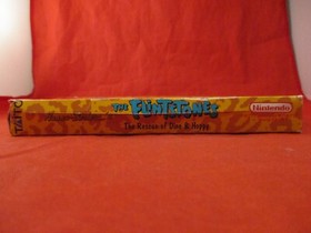 The Flintstones Rescue of Dino Hoppy Nintendo NES Empty Box ONLY no game/manual