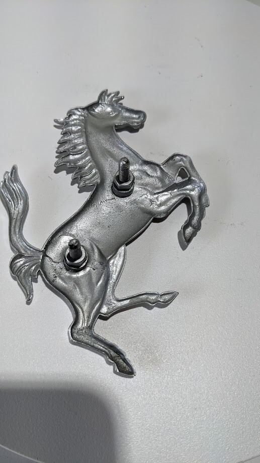FERRARI 308 GTS PARTS Ferrari Cavallino rampante FRONTHORSE 63233900 115mm
