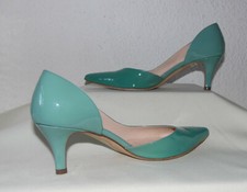 Peter Kaiser Neuw. Pumps Sylvia Mint-Türkis Gr.6/39 Farbverlauf Softlack-Leder 
